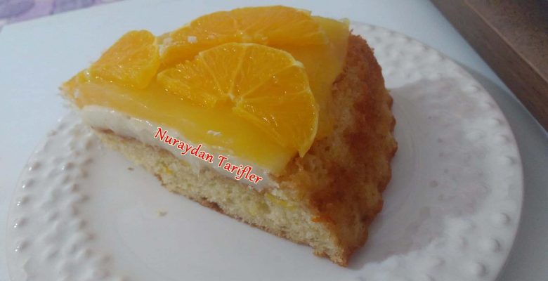 Portakallı Pamuk Prenses Pastası