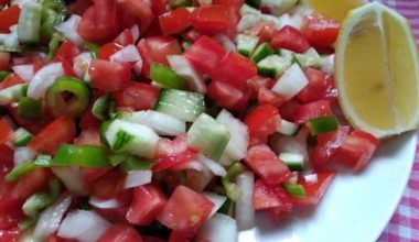 Çoban Salata Tarifi